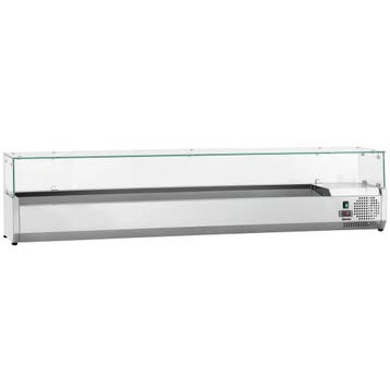 Opzetkoelvitrine | 10x 1/4 GN | +2°C/+8°C |, Verzenden