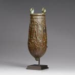 Oude Egypte, Ptolemeïsch Brons Situle de Pen-Iah - 125 mm