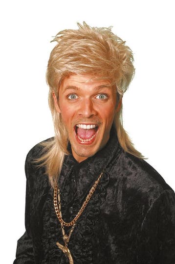 Blonde Pruik Luxe, Verzenden, Nieuw