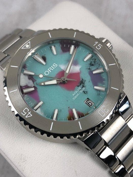 Oris - Aquis Date Upcycle Automatic - 01 733 7770 4150-Set -, Bijoux, Sacs & Beauté, Montres | Hommes