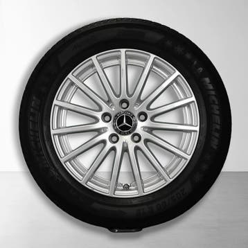 Mercedes C klasse W205 Multispaaks 16 inch originele velgen, Ophalen of Verzenden, Gebruikt