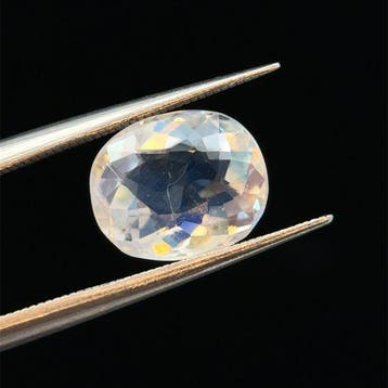 Zonder minimumprijs Wit Maansteen - 1.90 ct - International, Nieuw