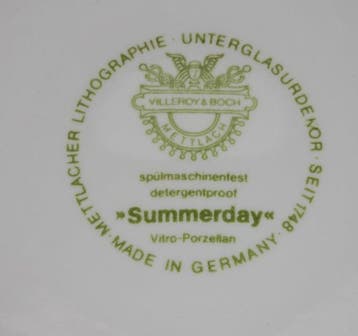 Villeroy & Boch, «Summerday», koffie- en ontbijt -