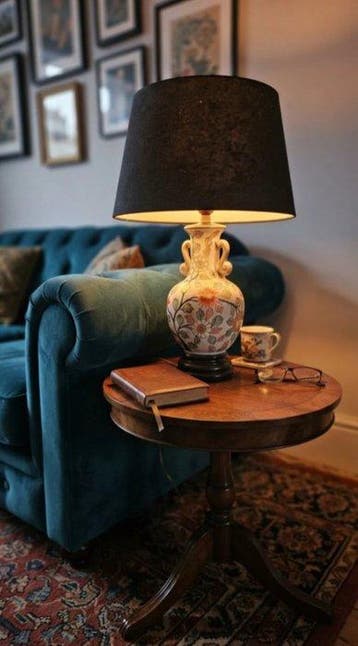 Lampe de table - Porcelaine - lampe de style Imari, Antiek en Kunst