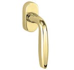 Draaikiepgarnituur Banaan/Elegant messing gelakt, Nieuw