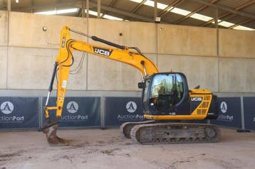 Veiling: Rupsgraafmachine JCB JS130LC Diesel 2013, Ophalen
