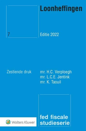 Loonheffingen 9789013165302 H.C. Verploegh, Boeken, Verzenden, Nieuw, H.C. Verploegh