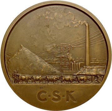 Belgisch-Congo. Medal 1950 - Fiftieth anniversary of the