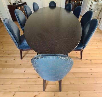 Julian Chichester - Table - Table ovale Dakota - Laiton
