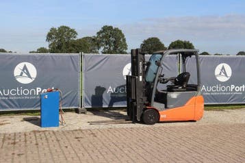 Veiling: Heftruck Toyota 8FBET16 Elektrisch 1600kg 4.5m 2014, Ophalen
