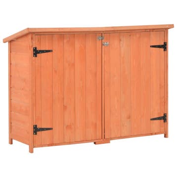 vidaXL Tuinberging 128x42x91 cm hout, Verzenden, Nieuw