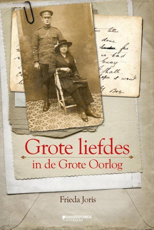Grote liefdes in de Grote Oorlog 9789059085480 Frieda Joris, Livres, Guerre & Militaire, Envoi