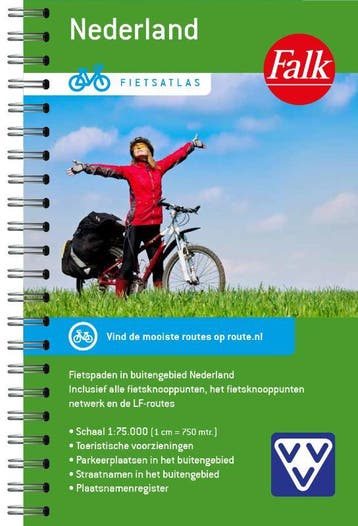 Falk VVV Fietsatlas Nederland 9789028703988, Verzenden, Stichting Landelijk Fietsplatform