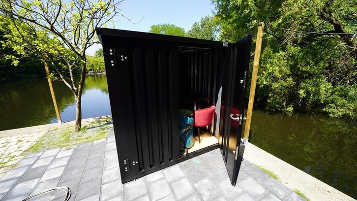 Conteneur de stockage 3x2m, Jardin & Terrasse, Abris de jardin