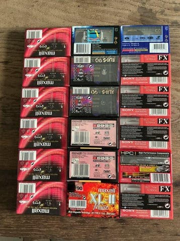 Philips, Sony, Maxell - CD Extra 90min - CD One 60min -