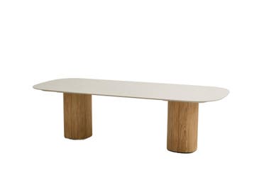 Taste by 4 Seasons Bosco low dining tuintafel Teak met, Tuin en Terras, Nieuw