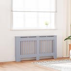 vidaXL Radiator Cover 2 pcs Grijs 152 x 19 x 81,5cm Bewerkt, Verzenden
