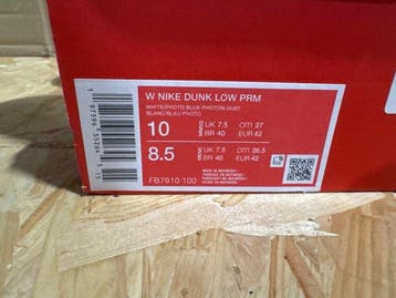 Nike - Dunk Low, W Nike Dunk Low PRM - Sneakers - Maat: EU