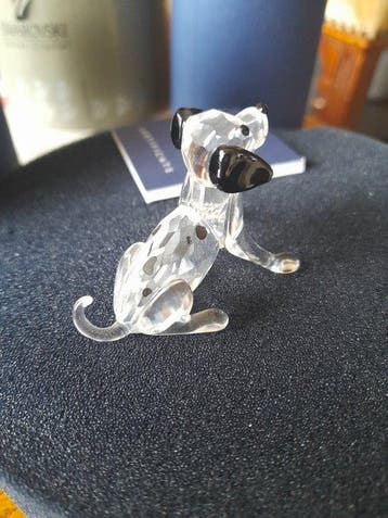 Swarovski - Beeldje - Dalmatian puppy sitting - 628909 - Box