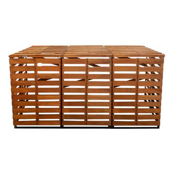 Lendo Online Kliko Ombouw Drievoudig 215x80x118 cm Bruin, Verzenden, Nieuw