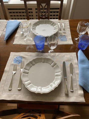 Cristina Linassi- Venezia - Nappe (16) - 0 cm - 0 cm - Set à