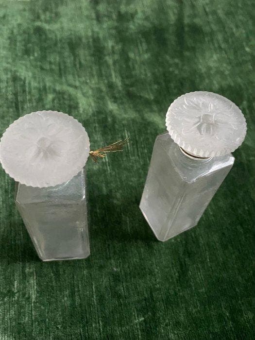 Parfumfles - Glas, Antiek en Kunst, Antiek | Glaswerk en Kristal