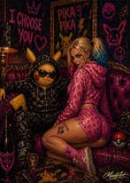MaskArt - “Pika & Harley – I Choose Chaos” by MaskArt, Nieuw