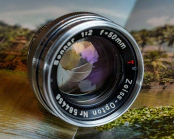 Zeiss-Opton Sonnar 1:2 f=50mm Nr 584458 Objectif d’appareil