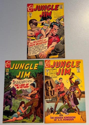 Jungle Jim #22-28 - serie completa - 7 Comic - 1969/1970, Nieuw