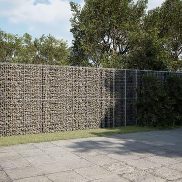 vidaXL Schanskorf 700x100x200 cm gegalvaniseerd ijzer, Verzenden, Nieuw