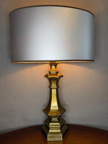kullmann Lampen - Lampe de table - Bronze, tissu -