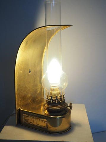 Den Haan Rotterdam - Lampe murale - Laiton, Verre - Lampe