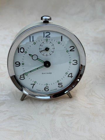 Horloge de table (7) - Bayard , Jaz , Diehl - Métal, Laiton, Antiquités & Art