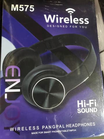 Wireless M575 Over-ear Koptelefoon (zwart) - Draadloze, Ophalen of Verzenden, Nieuw