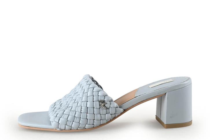 Mexx Muiltjes in maat 39 Blauw, Kleding | Dames, Schoenen, Blauw, Zo goed als nieuw, Verzenden