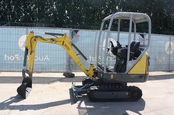 Veiling: Minigraver Wacker Neuson ET16 Diesel 2019, Zakelijke goederen, Ophalen