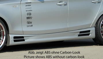 Rieger side skirt | 1er E87 (187 / 1K2/1K4): 09.04-03.07 (to, Verzenden