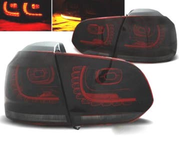 FEUX ARRIÈRE VOLKSWAGEN VW GOLF 6 08- LED FUMÉ, Autos : Pièces & Accessoires, Éclairage, Verzenden