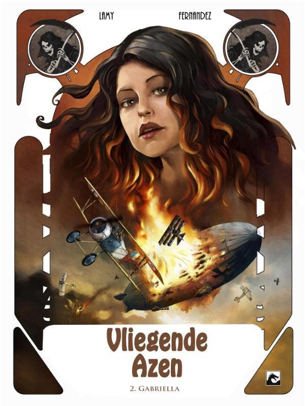 Gabrielle / 2 / Vliegende Azen 9789460789076 Thierry Lamy, Boeken, Stripverhalen, Zo goed als nieuw, Verzenden
