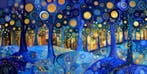Felix van Horst - Mystic Meadow (XXL), Antiquités & Art