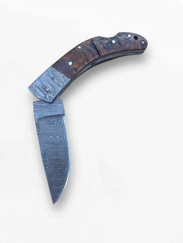 Keukenmes - Vouwmes - SDF-102 - paar Damascus-opvouwbare