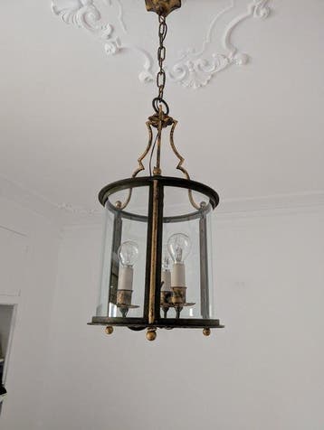 Lanterne - Verre, Antiquités & Art