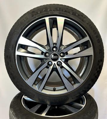 Audi A6 S6 Q3 | 19 inch S-Line Velgen + Zomerbanden, 19 inch, Verzenden, Banden en Velgen, Personenwagen