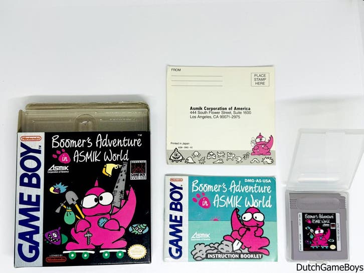 Gameboy Classic - Boomers Adventure - ASMIK World + Reg. Ca, Consoles de jeu & Jeux vidéo, Jeux | Nintendo Game Boy, Envoi