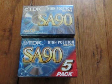 Sony, Philips, TDK, Maxell - D60 - HF 90 - SQ 90 - CDit II