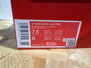 Nike - Dunk Low - Sneakers - Maat: EU 38.5 - Nieuw met tags, Kleding | Heren, Schoenen, Nieuw