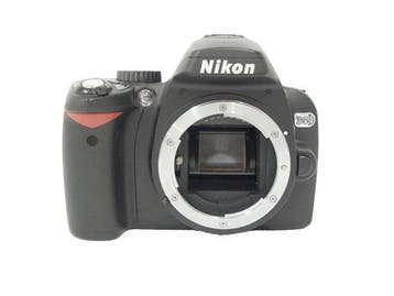 Nikon D60 AF-S Nikkor 18-55 3.5-5.6 G DX VR Zoom Lens, Nieuw