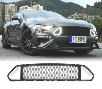 CALANDRE SUPÉRIEURE AVANT AVEC FEU DE JOUR LED BLANC DRL FOR, Verzenden, Neuf