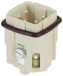 Harting Han 4A Connecteur Mâle DInsertion 4P+PE 10A -, Verzenden