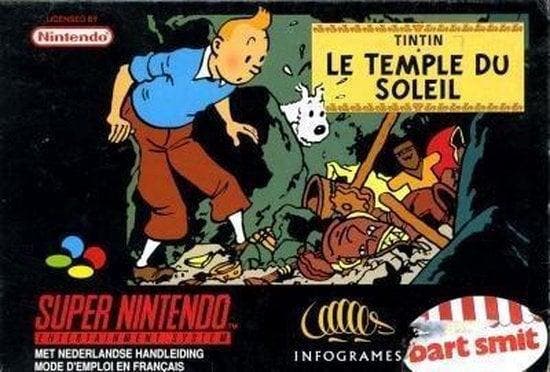 TinTin Prisoners of the Sun (Losse Cassette) (SNES Games), Games en Spelcomputers, Games | Nintendo Super NES, Zo goed als nieuw